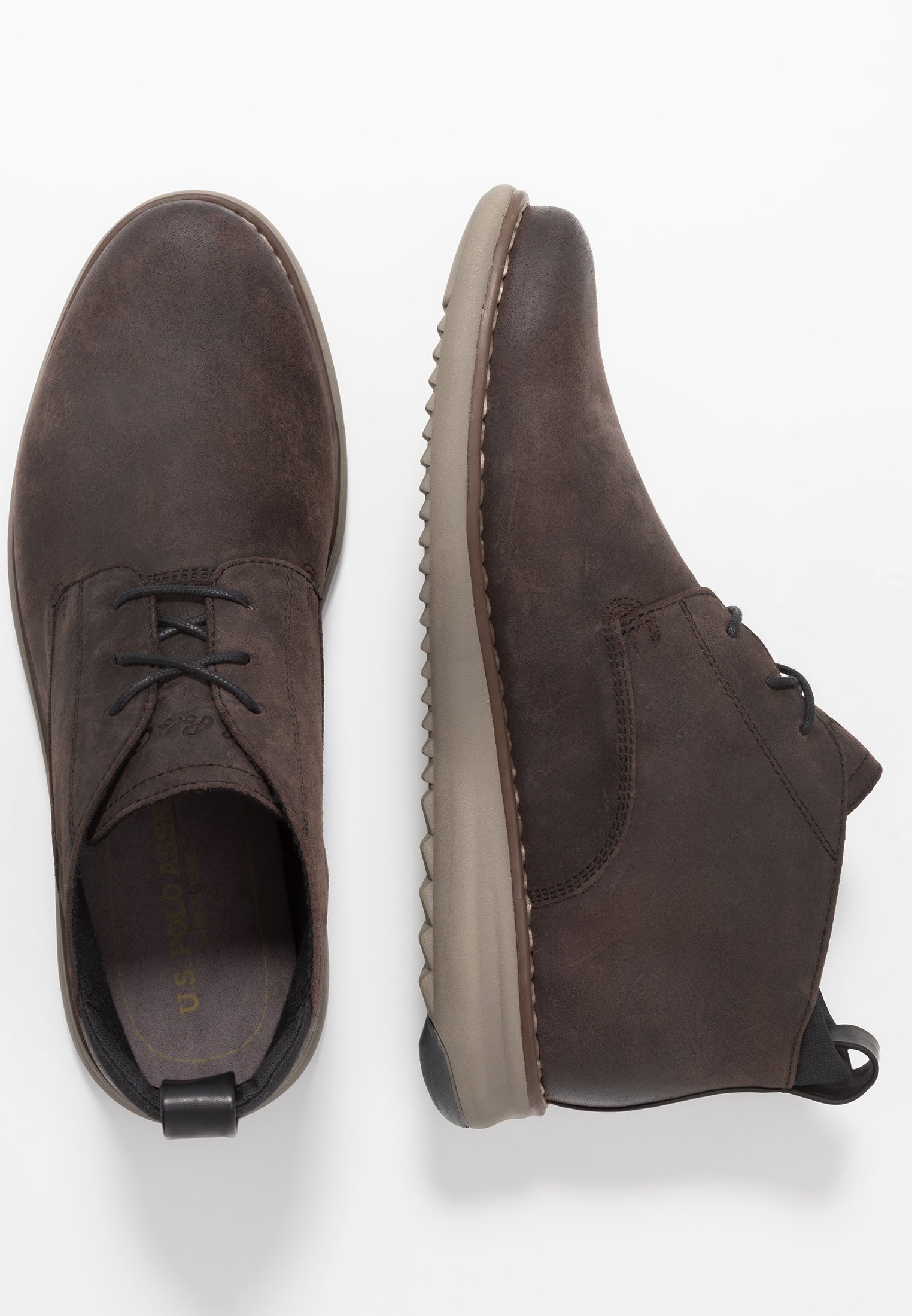 us polo bottines marron foncé us polo bottines marron foncé