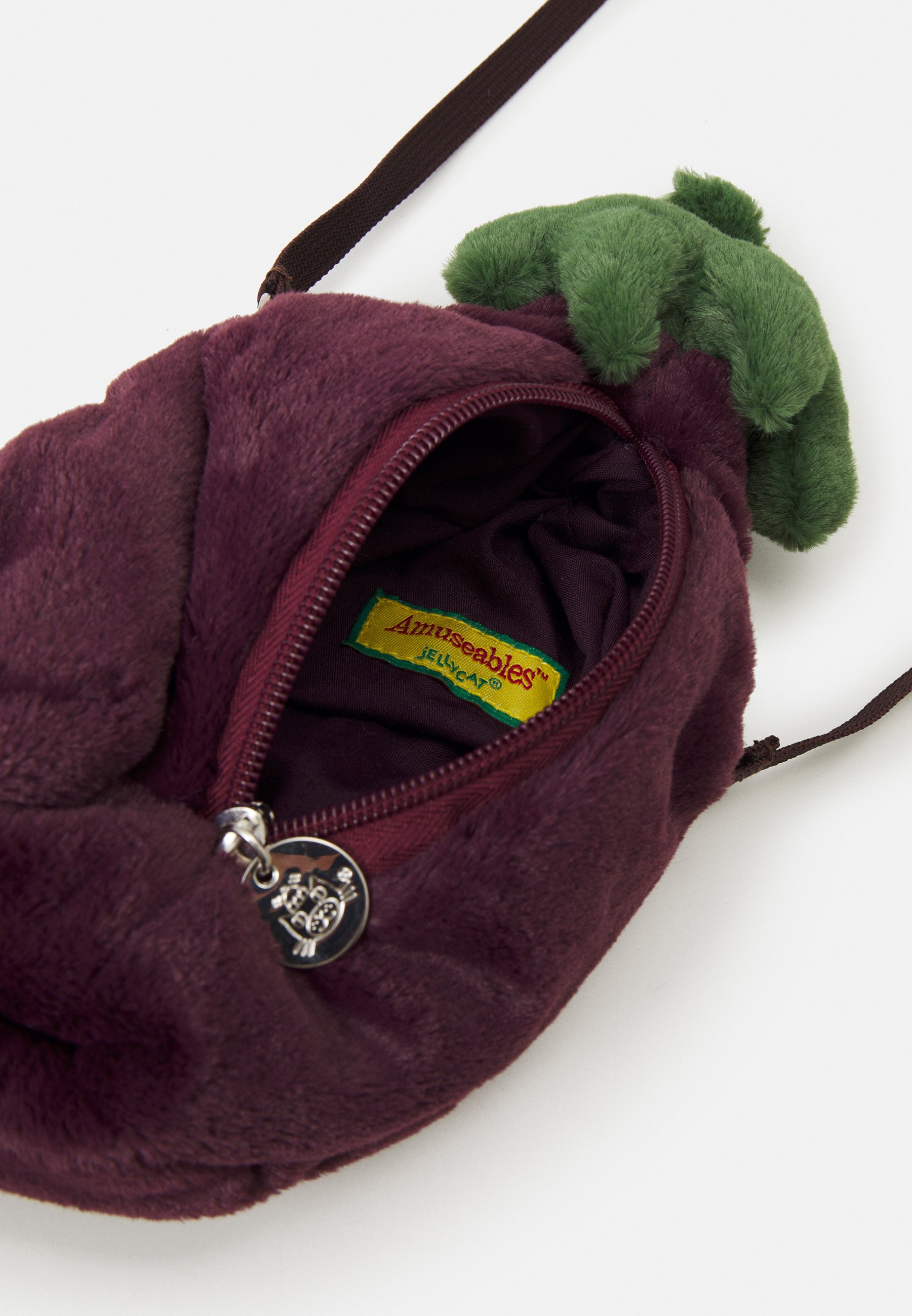 Jellycat AMUSEABLE AUBERGINE BAG UNISEX - Cross body bag - purple