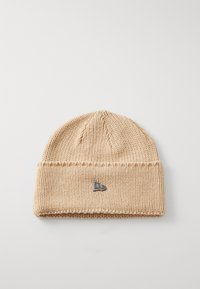 WIDE CUFF BEANIE UNISEX - Čepice - beige