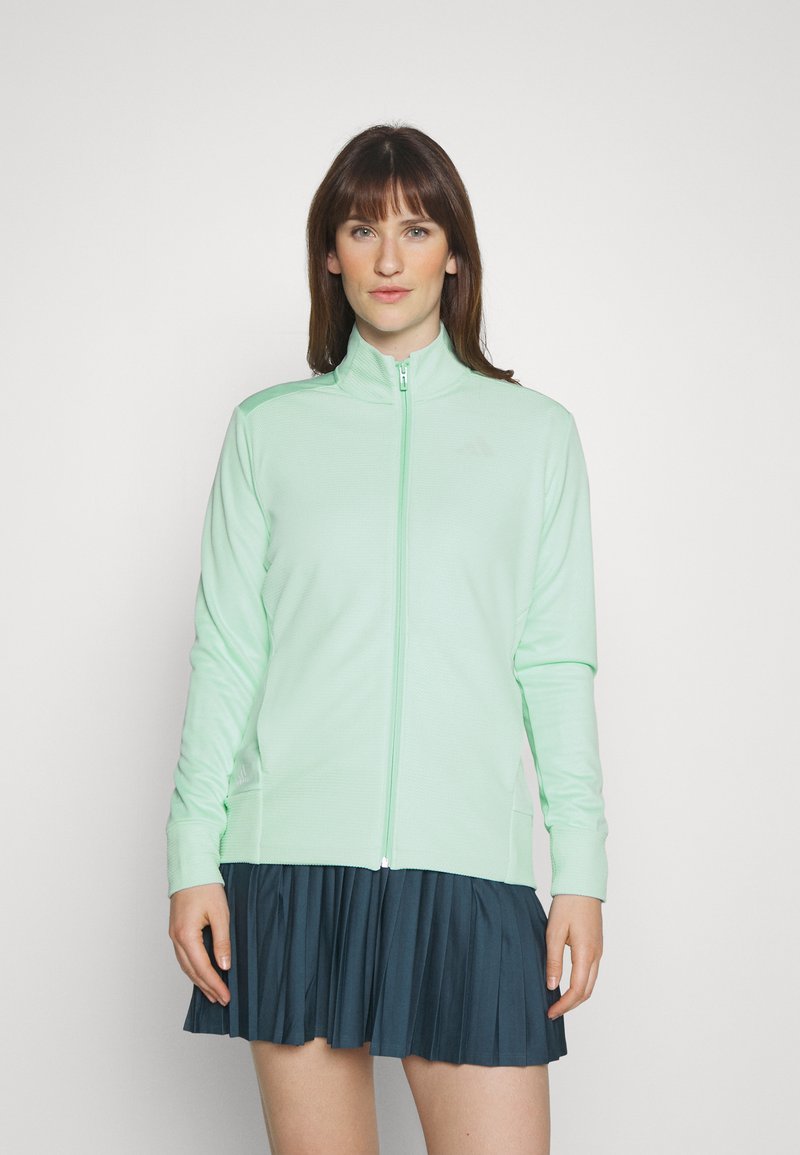 adidas Golf WOMENS TEXTURED JACKET Sports Tshirt semi flash aqua