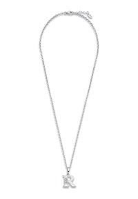 Lotus Silver BUCHSTABE R - Halskette - silberfarben