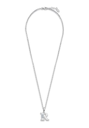 BUCHSTABE R - Halskette - silberfarben