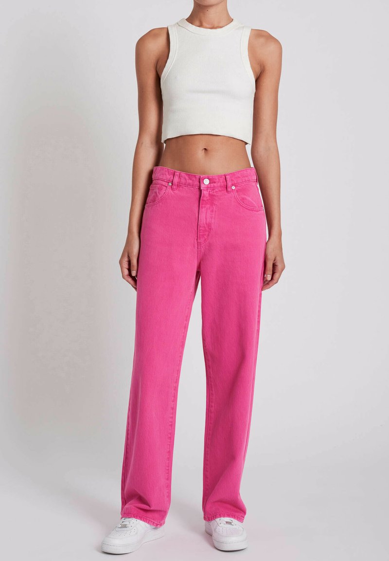 Abrand Jeans A SLOUCH Jeans Straight Leg super pink/pink Zalando.at