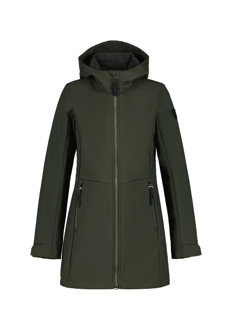 Icepeak ALAMOSA - Softshell jakker - dunkel olivgrun