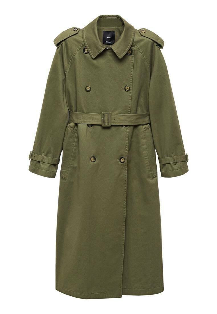 Mango Trenchcoat kaki Mango Trenchcoat kaki