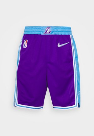 NBA LOS ANGELES LAKERS MOMENTS MIXTAPE SWINGMAN SHORT - Sports shorts - field purple/coast