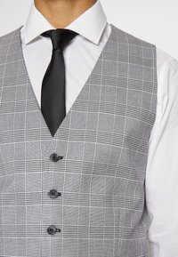 Selected Homme SLHMYLOLOGAN SUIT - Fato - grey melange/hounds check