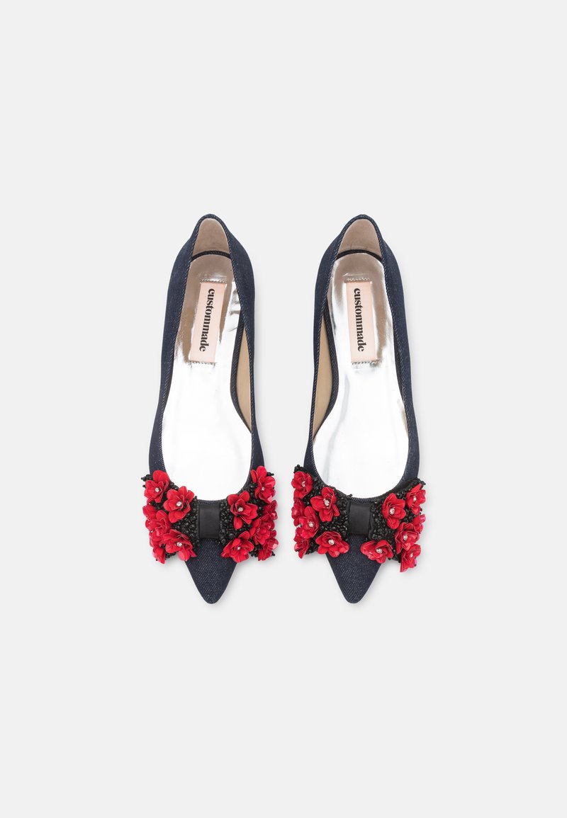 Damen Klassische Ballerinas | Custommade ANNABELLA Klassischer Ballerina dark blue/dunkelblau - XW34686 Damen Klassische Ballerinas | Custommade ANNABELLA Klassischer Ballerina dark blue/dunkelblau - XW34686