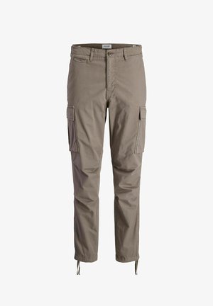 JPSTACE JJTUCKER AMA - Kareiviško stiliaus kelnės - walnut