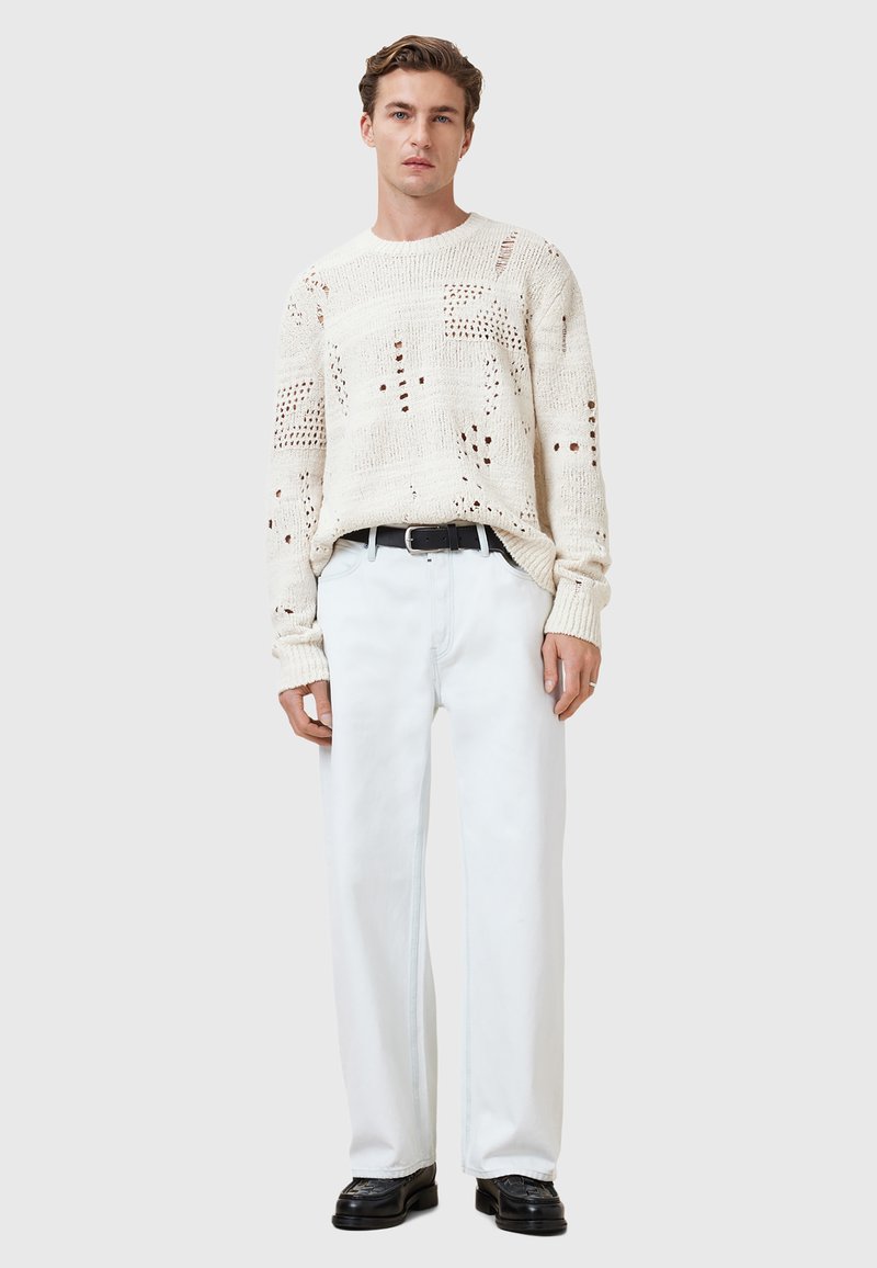 Beige HOMME Sweat à capuche Oversize avec imprimé au dos 3169894