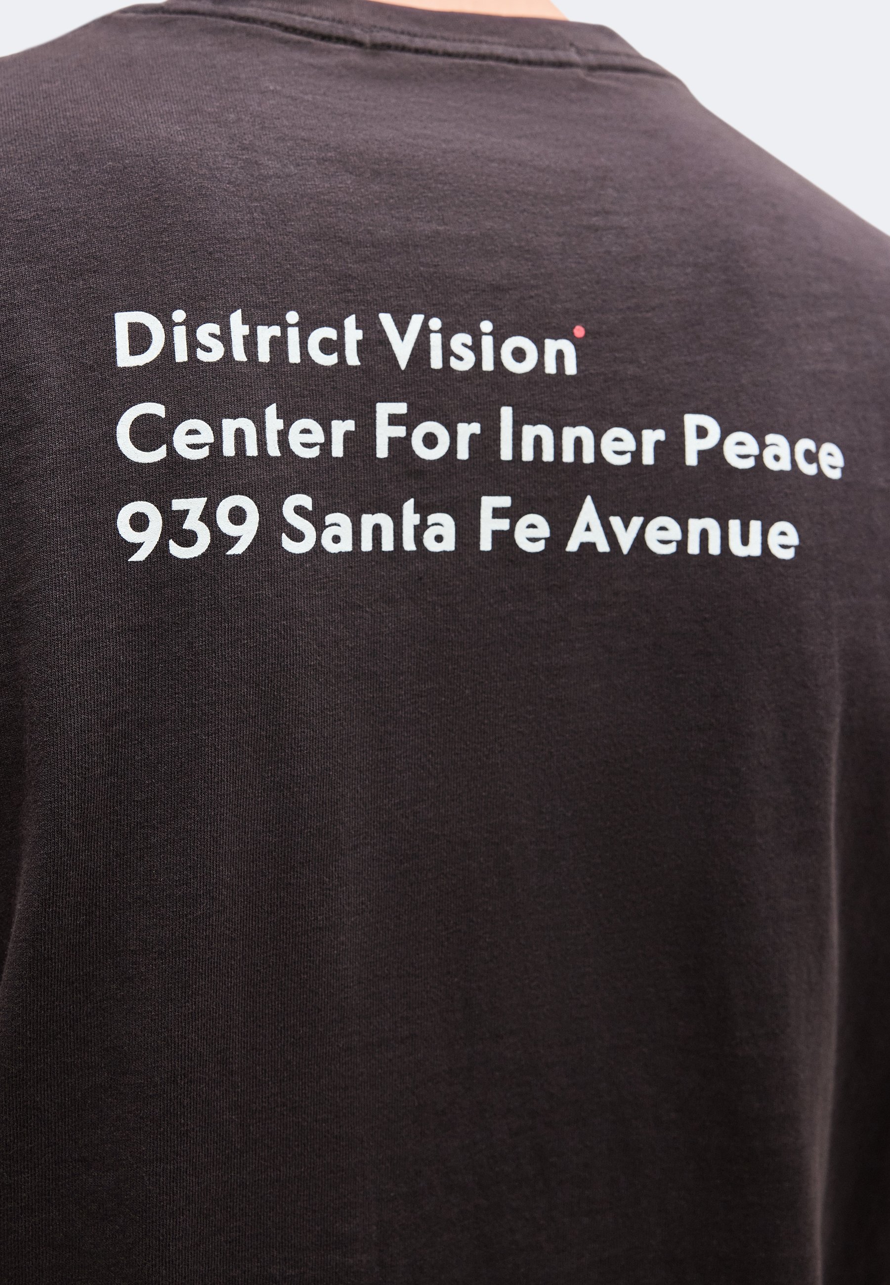 DISTRICT VISION 캘리포니아 티 언니섹스 프린트 티셔츠