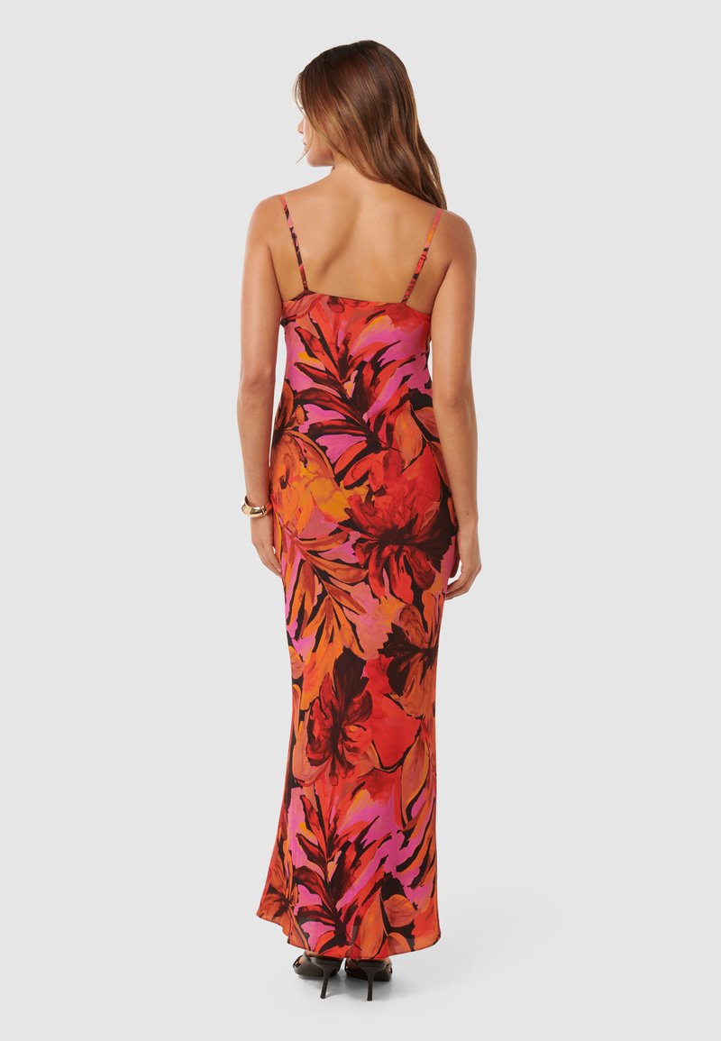 Forever New VALENTINA STRAPPY SLIP DRESS - Cocktail dress / Party dress -  rust capella/light red - Zalando.co.uk