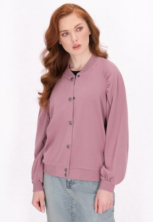 Sudadera con cremallera - vintage rose