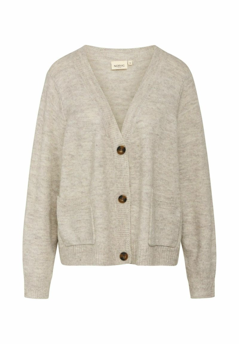 NORVIG JANE  - Kardigan - beige melange