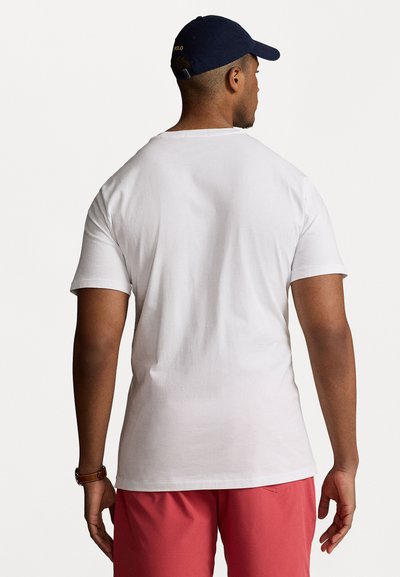 Polo Ralph Lauren Big & Tall POLO BEAR JERSEY T-SHIRT - T-shirt imprimé - white