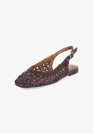 Copenhagen Shoes, COPENHAGEN SHOES CS8977-0012 BROWN DAMEN SLINGBALLERINAS - Sling-Ballerina - braun