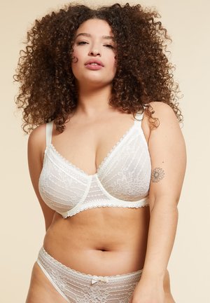 PANAMA - Reggiseno a balconcino - ecru