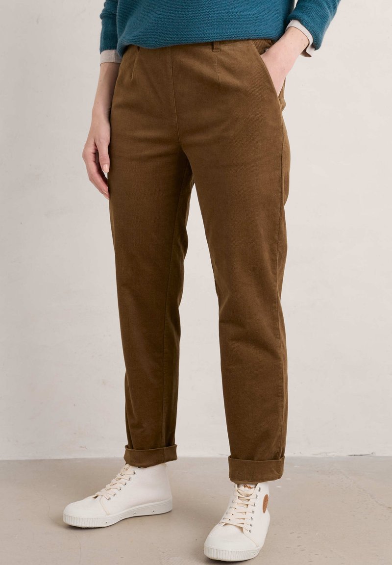 Seasalt Cornwall CRACKINGTON Trousers gully/brown Zalando