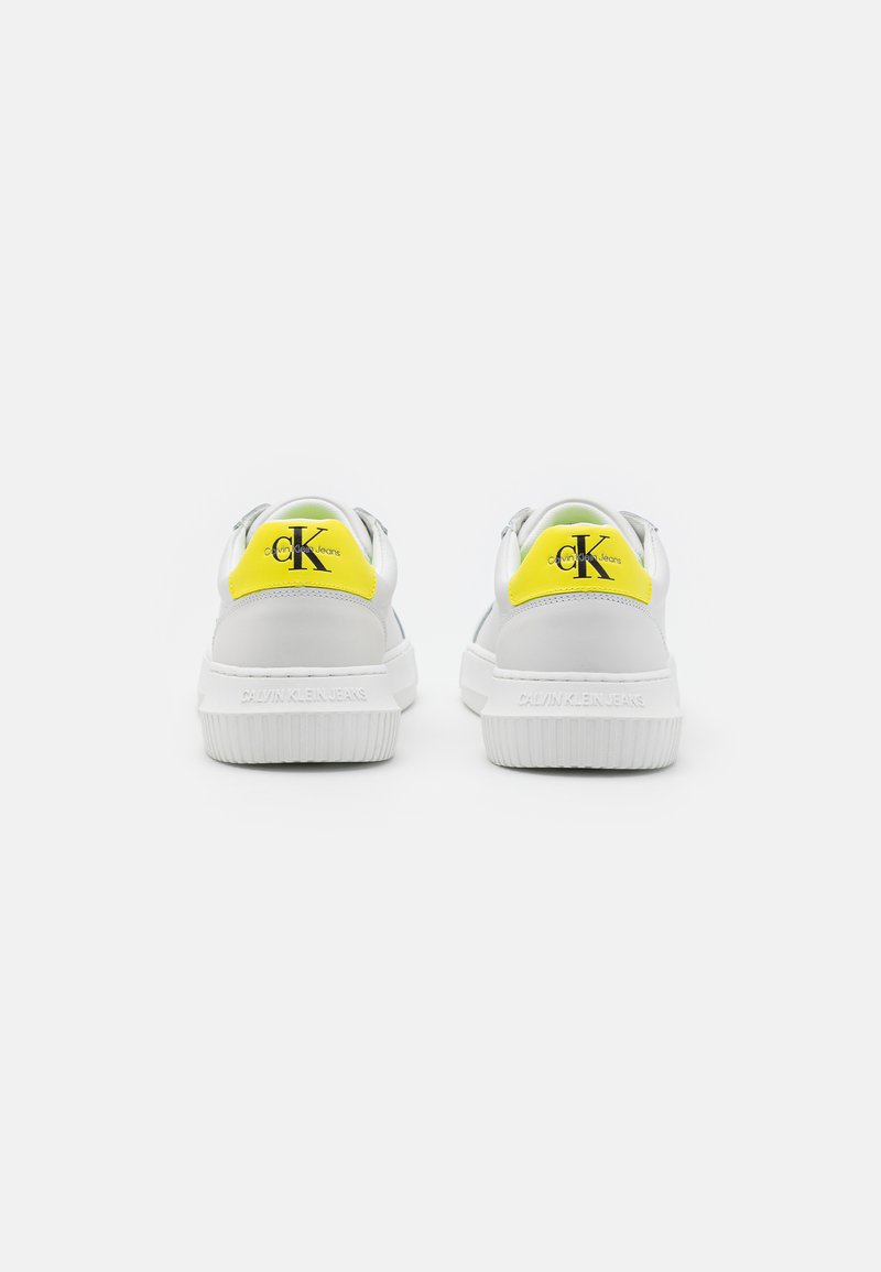 Herren Sneaker low | Calvin Klein Jeans CHUNKY CUPSOLE Sneaker low white/safety yellow/weiß - MV27143 Herren Sneaker low | Calvin Klein Jeans CHUNKY CUPSOLE Sneaker low white/safety yellow/weiß - MV27143