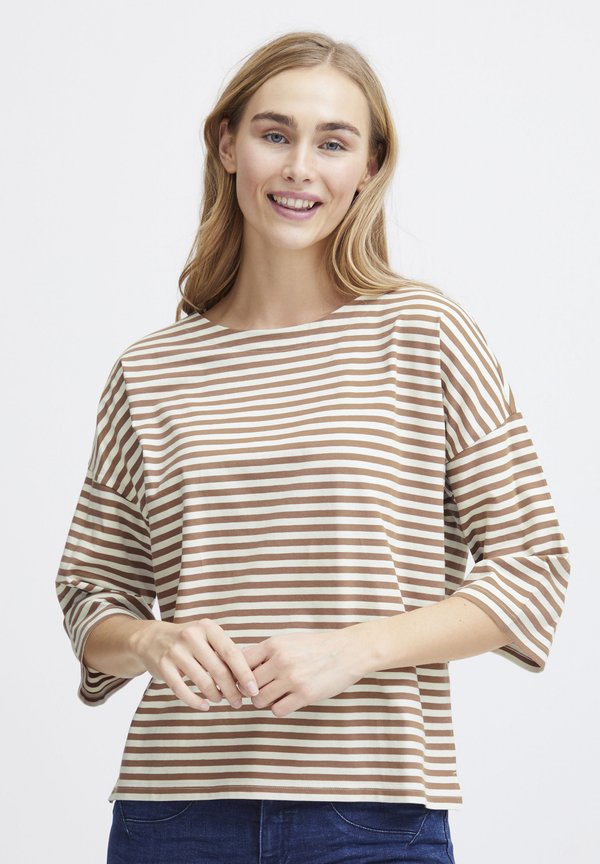 FRSiva - Long sleeved top - coca mocha mix