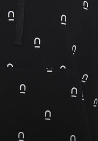 NU-IN ICON REPEAT FRONT POCKET HOODIE - Camisola - black