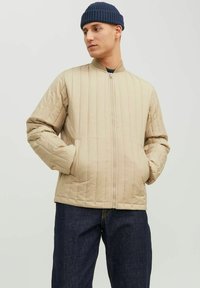 Jack & Jones JJECITY LINER JACKET - Giubbotto Bomber - crockery