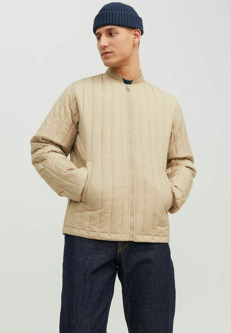 Jack & Jones JJECITY LINER JACKET - Giubbotto Bomber - crockery