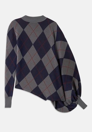 ARGYLE PATTERN  - Πουλόβερ - navy/grey
