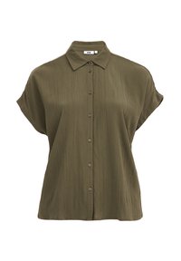 Bluza z gumbi - green