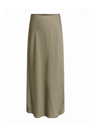 ONLY, SKIRT ONLCHIGO LONG SKIRT - Jupe trapèze - walnut