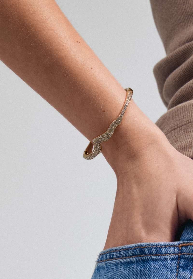 Pilgrim CONNECT CRYSTAL BRACELET - Apyrankė - gold-coloured