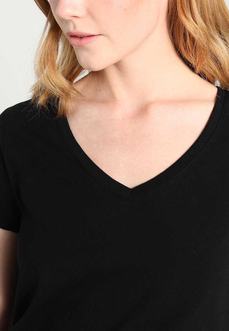 Damen T-Shirts | GAP T-Shirt basic true black/schwarz - PQ33195 Damen T-Shirts | GAP T-Shirt basic true black/schwarz - PQ33195