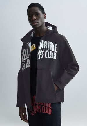 ARCH LOGO RAIN JACKET - Light jacket - black