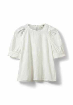 AHLIASW PUFF SLEEVE - Blūze - white