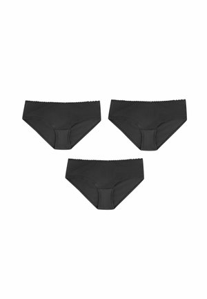 JoJo Maman Bébé MATERNITY 3 PACK - Trumpikės - black
