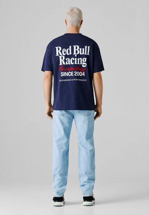 COMPETING TEE - Potiskana majica - navy