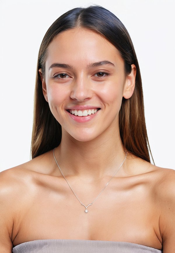 SOFIA MILANI HALSKETTE ZIRCONIA - Halskette - silberfarben