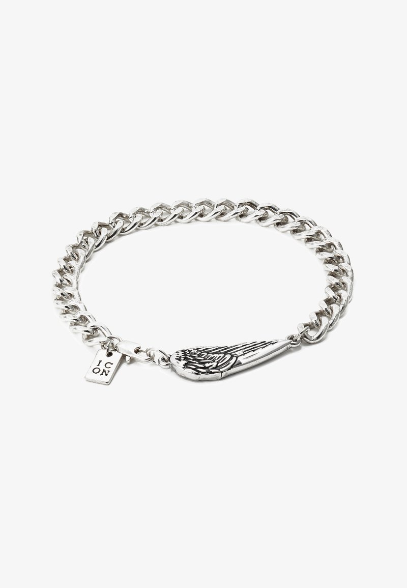 Icon Brand Wing Charm Bracelet Armband Silver Coloured Zilverkleurig Zalando Nl