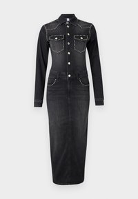 LIU JO ABITO LUNGO - Robe en jean - black denim