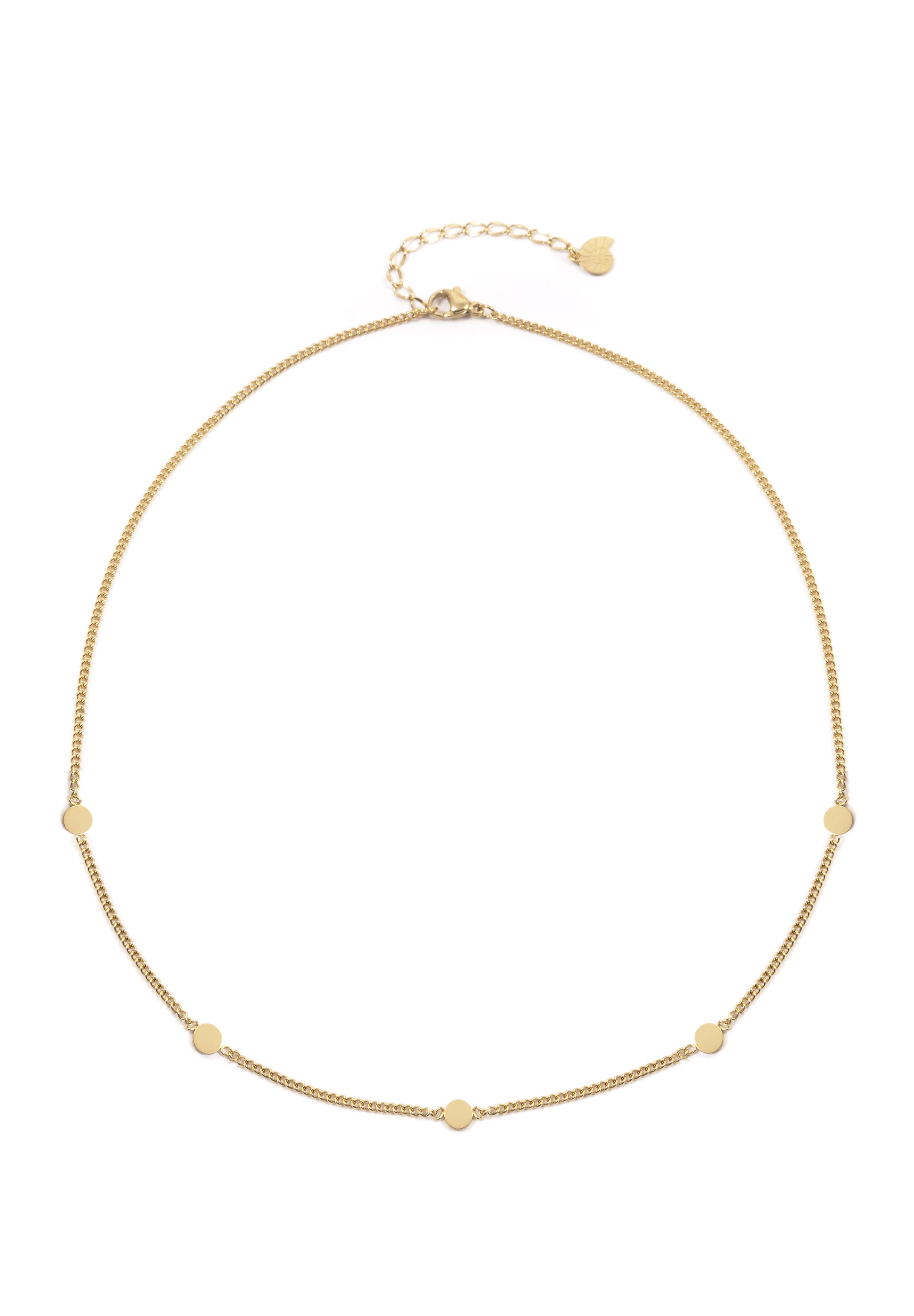 Hey Happiness CIRCLE LAYERING SET - Necklace - goldfarben