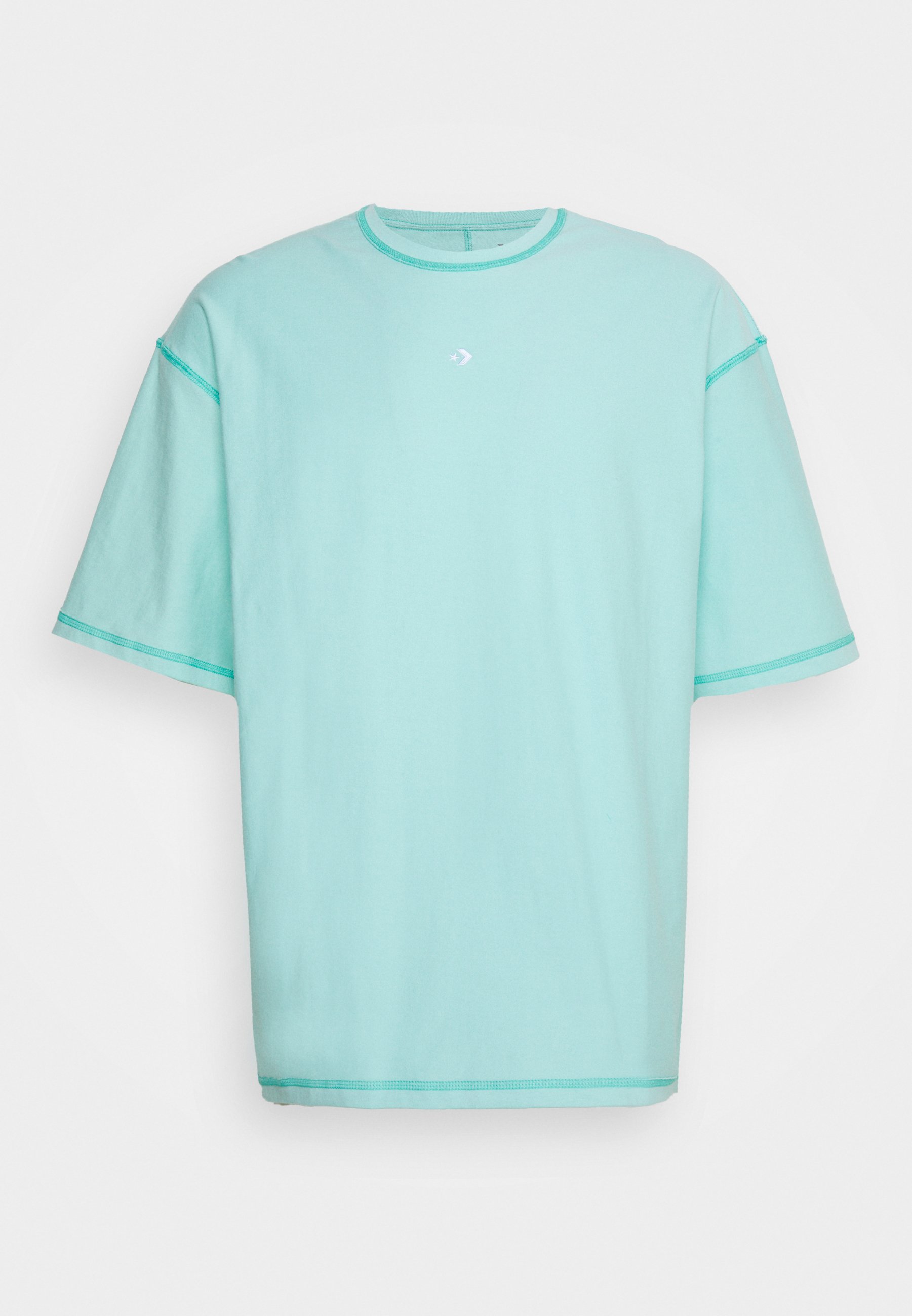 Converse CROSSOVER TEE UNISEX - Basic T-shirt - light dew/mint - Zalando.de