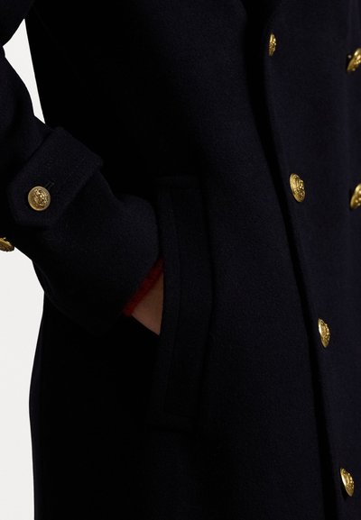 Polo Ralph Lauren WOOL MELTON LONG POLO COAT - Klassikaline mantel - ink