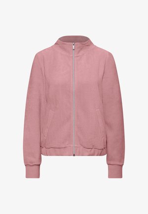 Street One STRUKTUR MIT ZIPPER - Bomberjacke - rosa