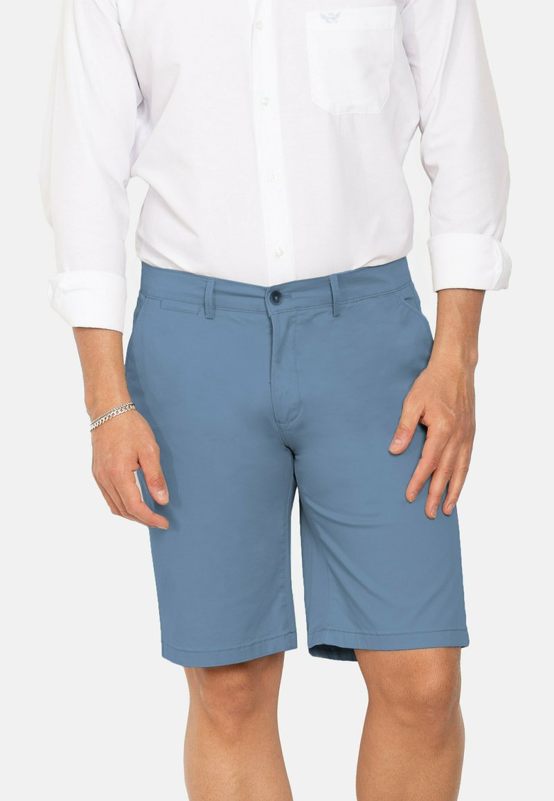 EMBLEMS BERMUDA - Shorts - celeste