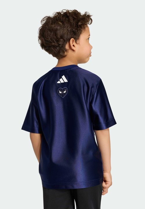 adidas LITTLE KID MARVEL SPIDER-MAN TEE UNISEX - Print T-shirt - dark blue white — foto 2