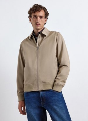 Calliope, CAPOSPALLA TINTA UNITA - Giacca leggera - beige scuro