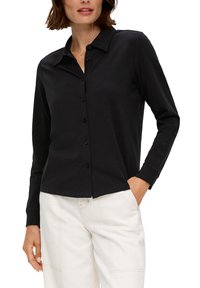 s.Oliver Overhemdblouse - schwarz