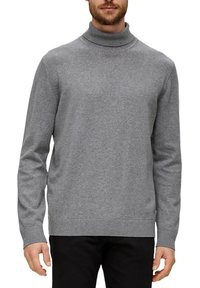s.Oliver À COL ROULÉ - Strickpullover - graphit