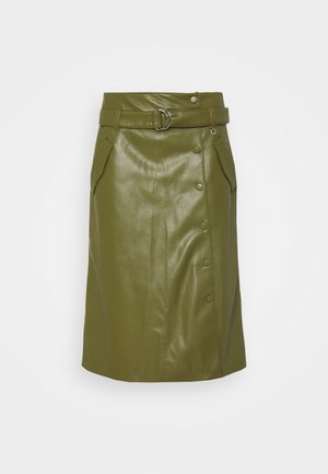 A-lijn rok - deep green