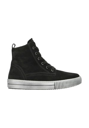 Schnürstiefelette - black